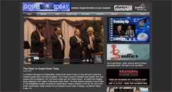 Desktop Screenshot of gospelmusictoday.com